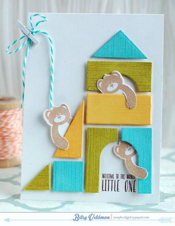 stamps: block party, polka dot parade #4<br />
ink: hawaiian shores, harvest gold, simply...