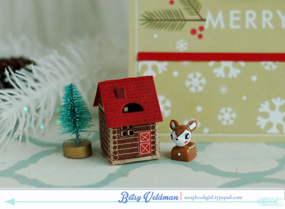 stamps: tinsel &amp; tags house additions<br />
ink: pure poppy, dark chocolate<br />...