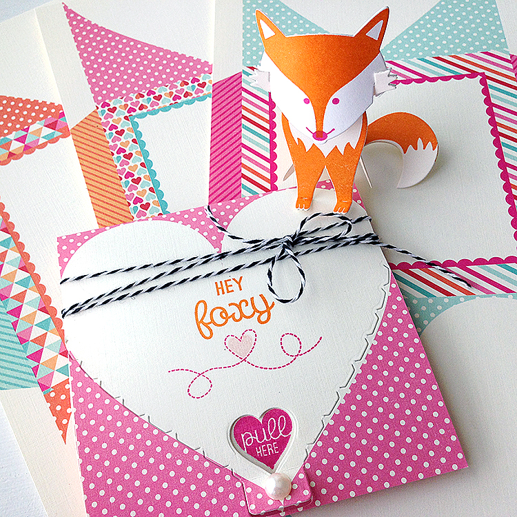 STAMPS: Love You to Pieces: Fox, Love You to Pieces: Additions<br />
INK: Orange Zest,...