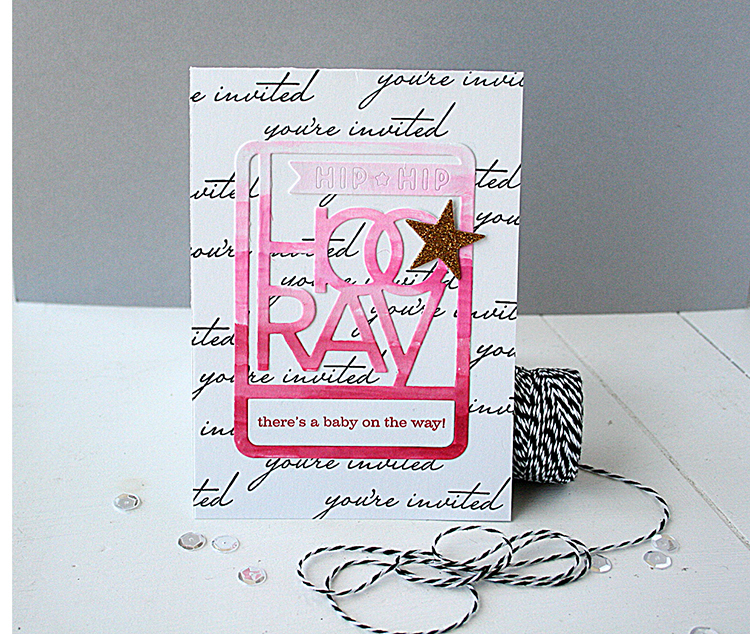 STAMPS: Phrase Play #11, Keep It Simple: You&#039;re Invited<br />
INK: Pure Poppy, Sweet...