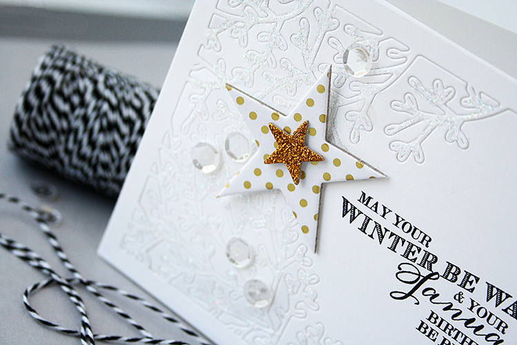 STAMPS: Birthday Classics: December<br />
INK: True Black<br />
PAPER: white<br />
DIES:...