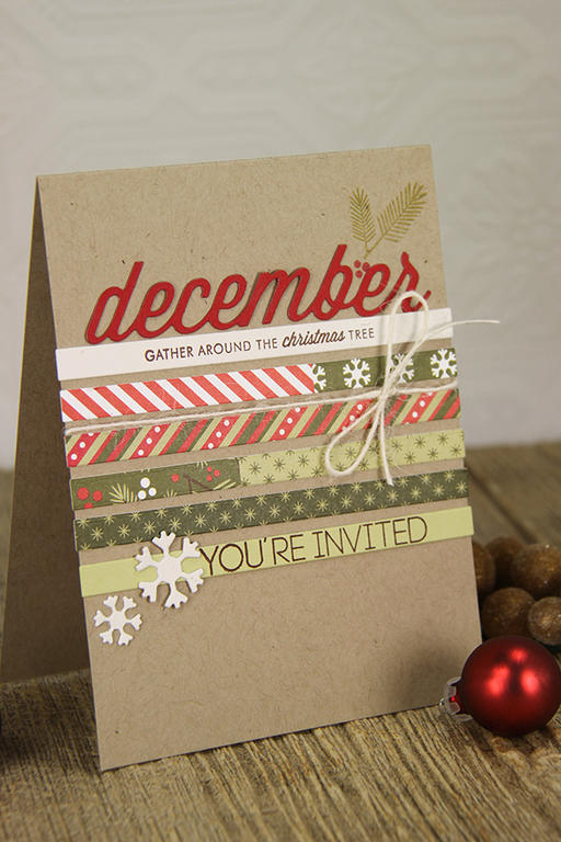 Stamps: Monthly Moments: December, KIS: You&#039;re Invited<br />
Dies: Monthly Moments:...