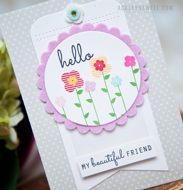 Supplies<br />
<br />
Stamps: Hello There<br />
Inks: Pure Poppy, Raspberry Fizz, Sweet...