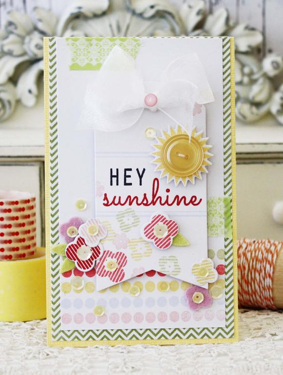 Papertrey Ink Supplies Used:<br />
Stamps:<br />
Hello There<br />
Tools:<br />
Hello There...