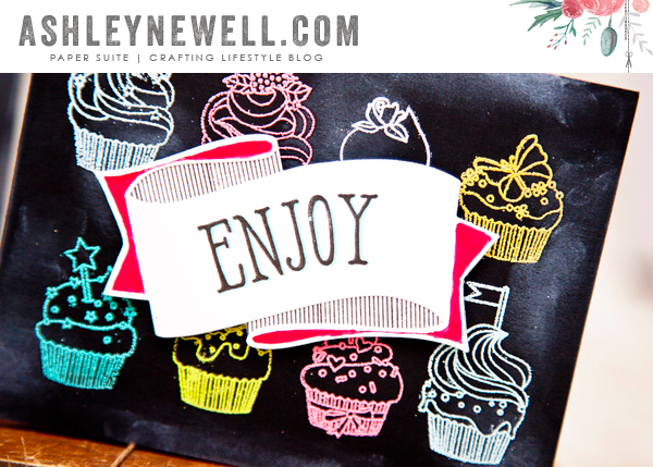 Stamps: Bakerâ€™s Dozen, Layered Banner Banter<br />
<br />
Ink: smokey shadow, aqua mist,...