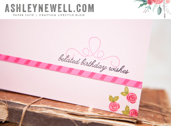 Supplies<br />
<br />
Stamps: Keep It Simple: Belated Birthday Wishes, Stitched Swirls, Make...