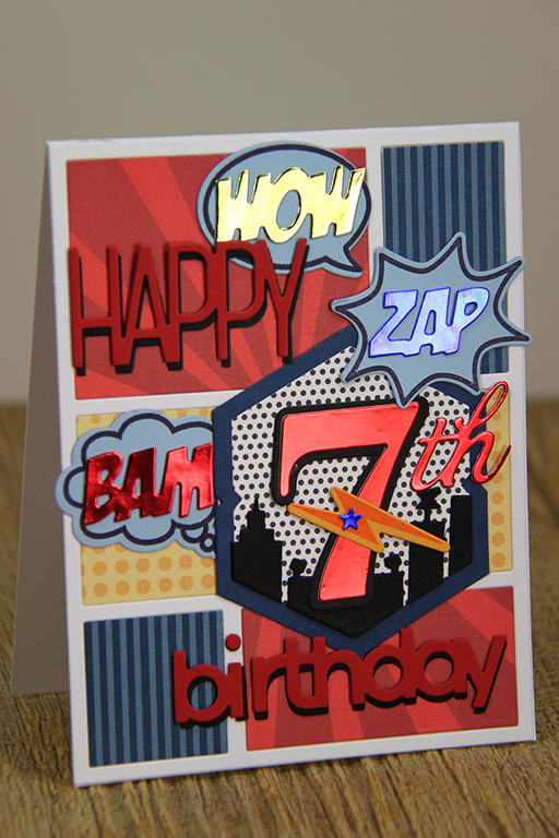Stamps: Zappy Birthday<br />
Dies: Zappy Birthday, By the Numbers, By the Numbers Mats, Mat...