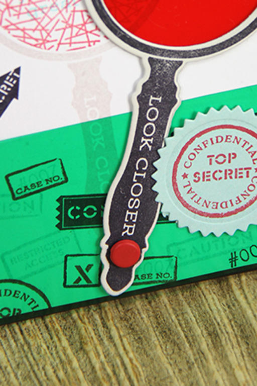 Stamps: Secret Agent<br />
Dies: Secret Agent<br />
Red and Green Transparency<br />...