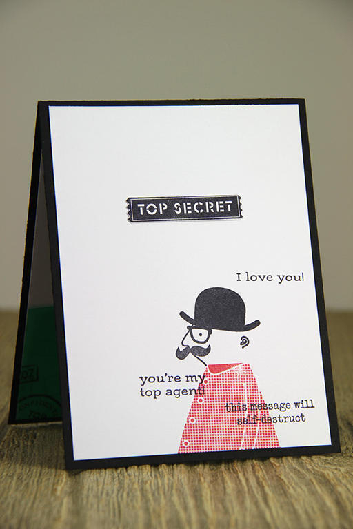 Stamps: Secret Agent<br />
Dies: Secret Agent<br />
Red and Green Transparency<br />...
