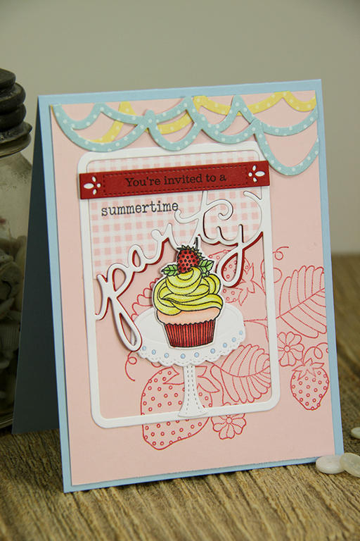 Stamps: Baker&#039;s Dozen, Strawberry Patch, Phrase Play #12<br />
Dies: Baker&#039;s Dozen,...