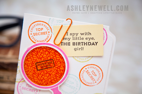 Stamps: Secret Agent, Journal Accessories<br />
<br />
Ink: smokey shadow, simply chartreuse,...