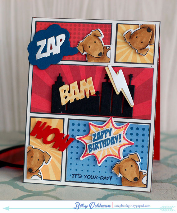 stamps: zappy birthday, tremendous treats: valentine<br />
ink: memento tuxedo, pure poppy,...