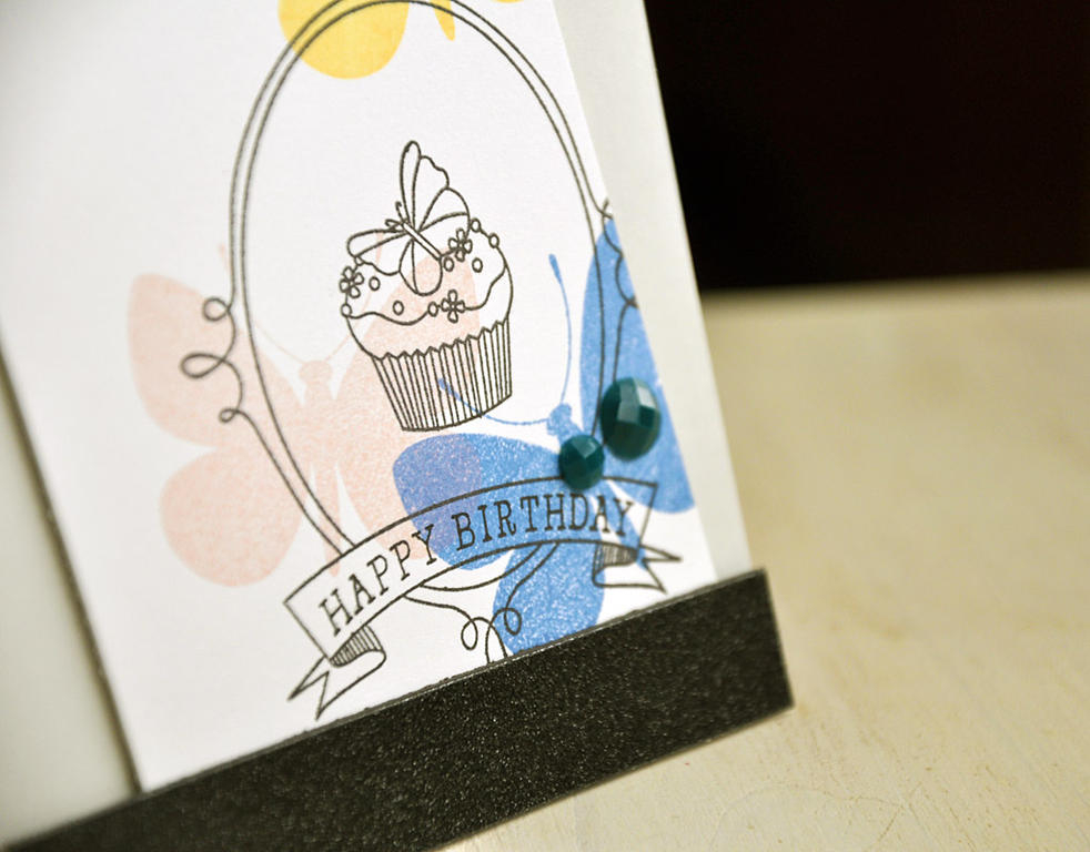 Stamps: Baker&#039;s Dozen and Beautiful Butterflies<br />
Ink: blueberry sky, sweet blush,...