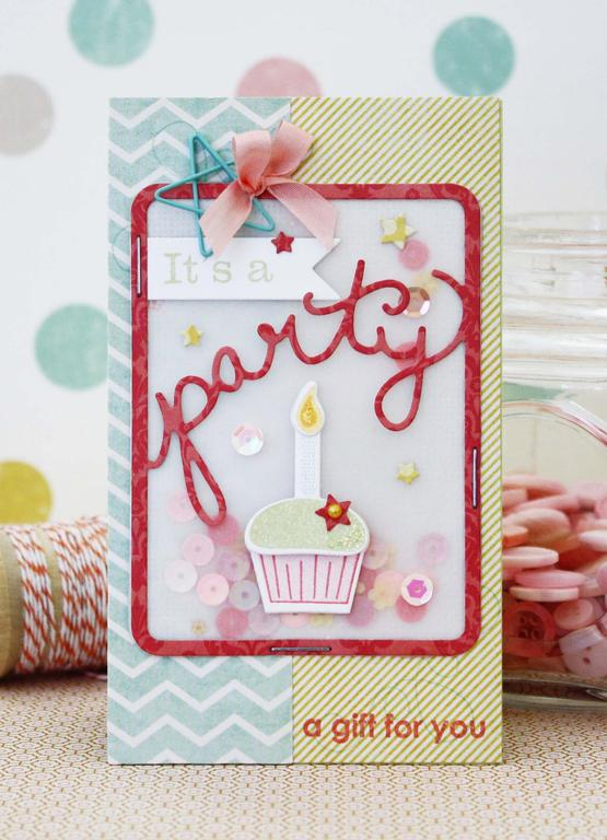 Papertrey Ink Supplies Used:<br />
Stamps:<br />
Phrase Play #12 and Hey Cupcake<br />...