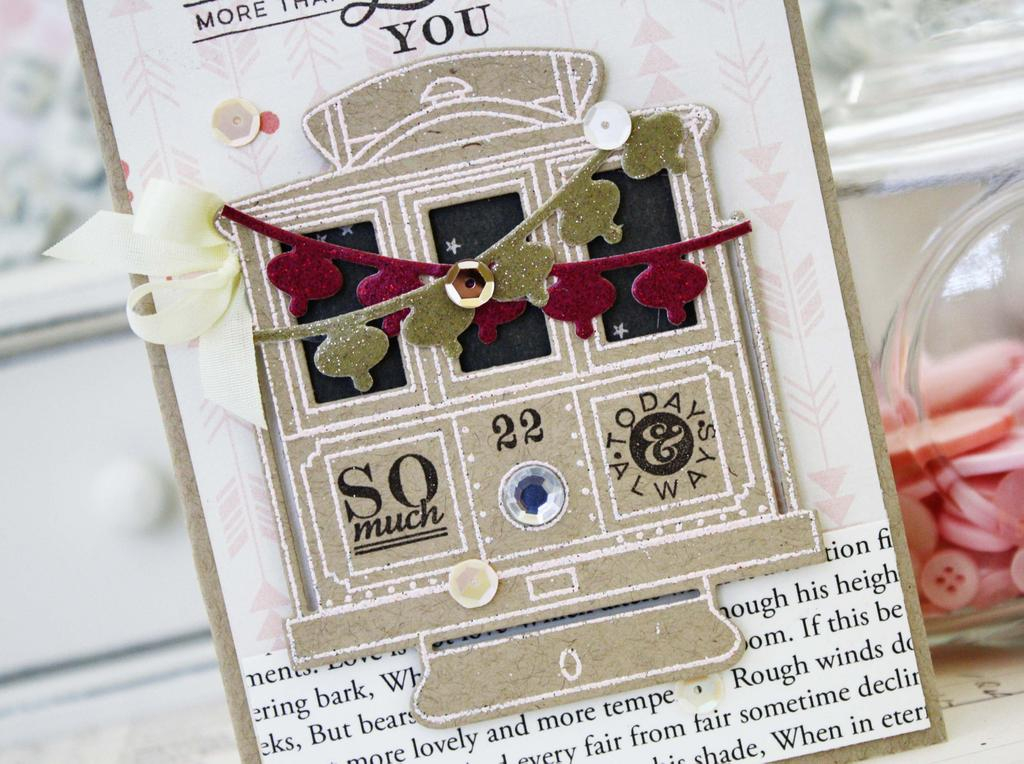 Papertrey Ink Supplies Used:<br />
Stamps:<br />
Cable Gram<br />
Ink:<br />
Smokey...