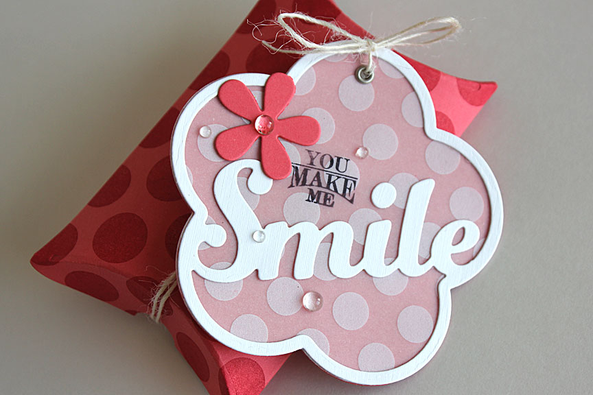 stamps: Enclosed: Flower, Polka Dot Basics III<br />
<br />
ink: True Black, Pure Poppy<br />...