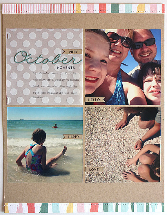 size: 8 1/2&quot; x 11&quot;<br />
<br />
stamps: Monthly Moments: Year Round Mini, Library...