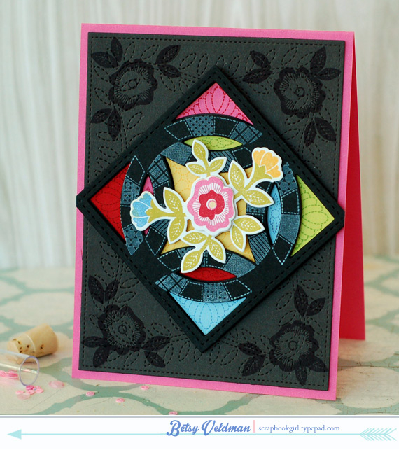 stamps: quilted: spring<br />
ink: hibiscus burst, pure poppy, simply chartreuse, blueberry...