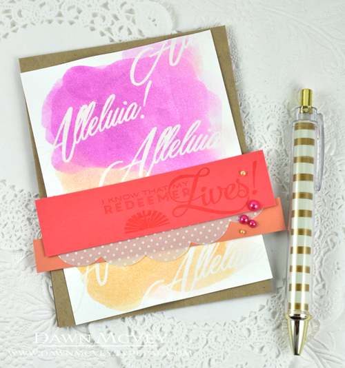 Paper: kraft, stamper&#039;s select white, berry sorbet, melon berry, patterned vellum<br />...