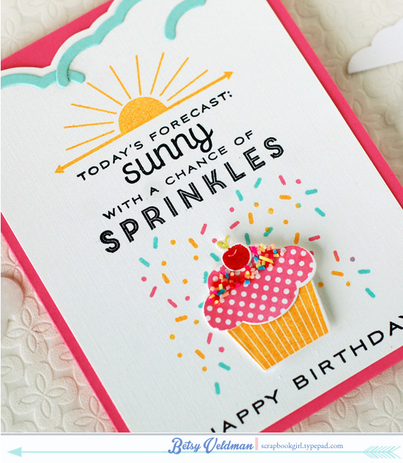 stamps: blue skies<br />
ink: summer sunrise, hibiscus burst, aqua mist, pure poppy, true...