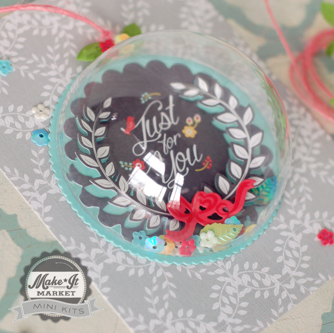 Stamps, dies, and embellishments from the Make It Market Mini: Lovely Laurels kit<br />
Ink:...