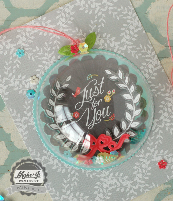 Stamps, dies, and embellishments from the Make It Market Mini: Lovely Laurels kit<br />
Ink:...