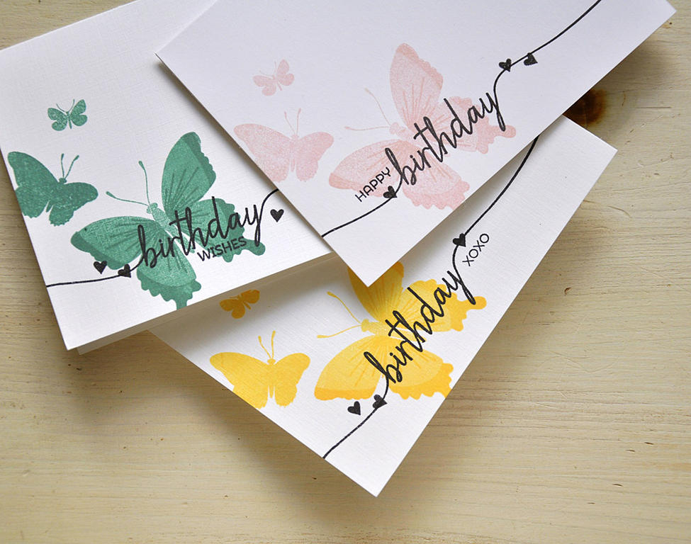 Stamps: Beautiful Butterflies, Beautiful Butterflies Layers and Swoosh<br />
Ink: Harvest Gold,...
