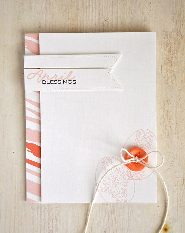 Stamps: Etched Easter Eggs and Monthly Moments: Year Round<br />
Ink: Sweet Blush<br />...