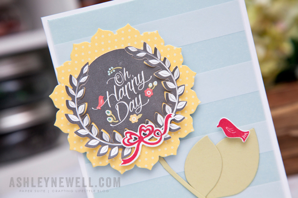 Supplies<br />
<br />
Stamps: Lovely Laurels<br />
<br />
Ink: Pure Poppy, Aqua Mist, True...