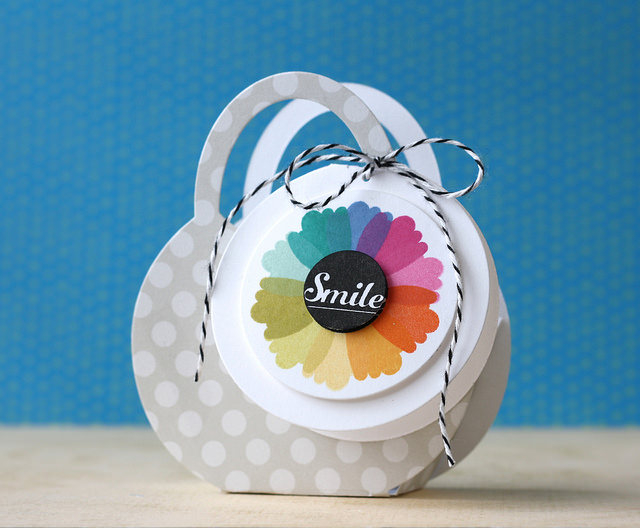 cardstock: stamper&#039;s select white<br />
pattern paper: soft stone polka dot<br />
ink:...