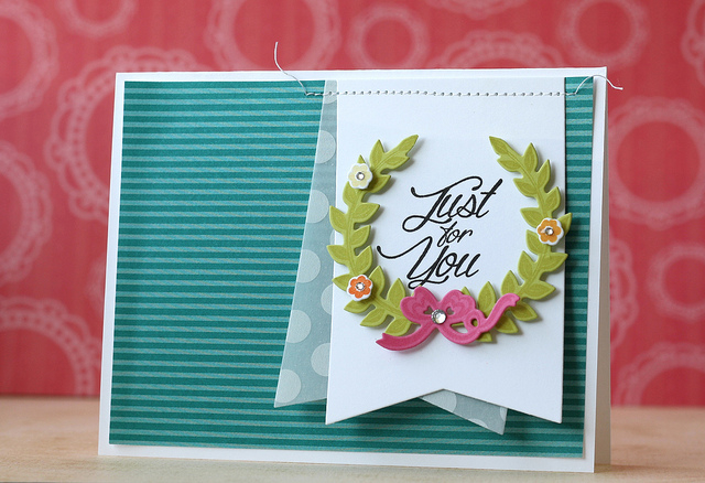 cardstock: stamper&#039;s select white, limeade ice, hibiscus burst<br />
pattern paper:...