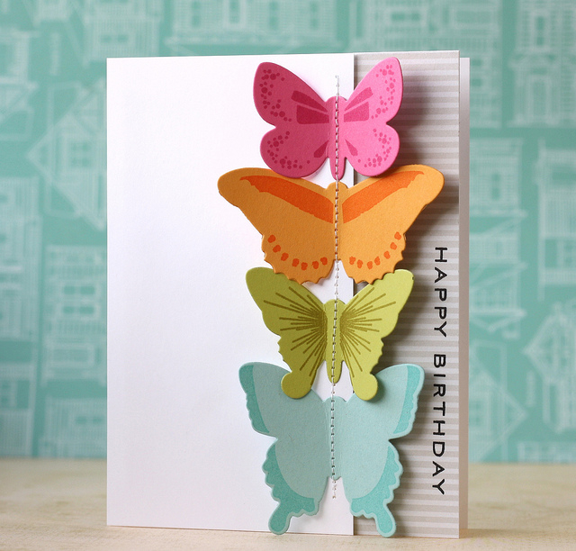 cardstock: stamper&#039;s select white, hibiscus burst, summer sunrise, limeade ice, aqua...