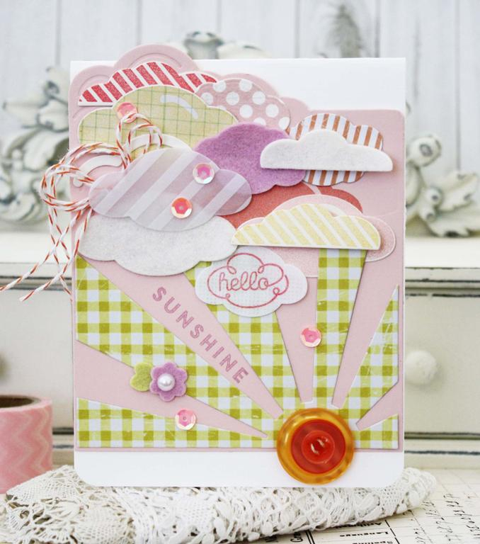 Papertrey Ink Supplies Used:<br />
Stamps:<br />
Blue Skies<br />
Ink:<br />
Lavender Moon,...