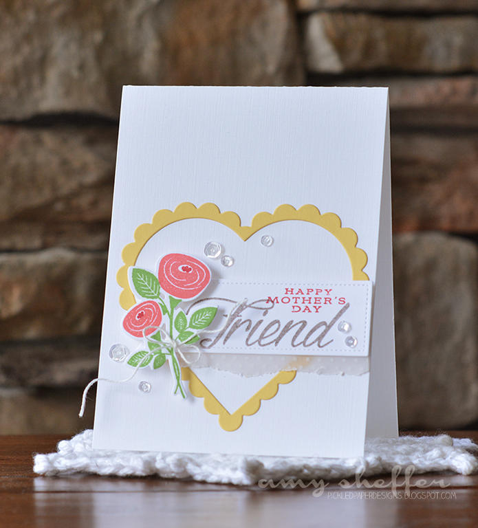 Stamps: Bitty Bouquets, Keep It Simple: Mother<br />
Ink: Berry Sorbet, New Leaf, Smokey...