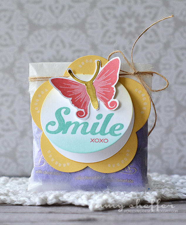 Stamps: Enclosed: Flower, Beautiful Butterflies, Beautiful Butterflies Layers<br />
Ink:...