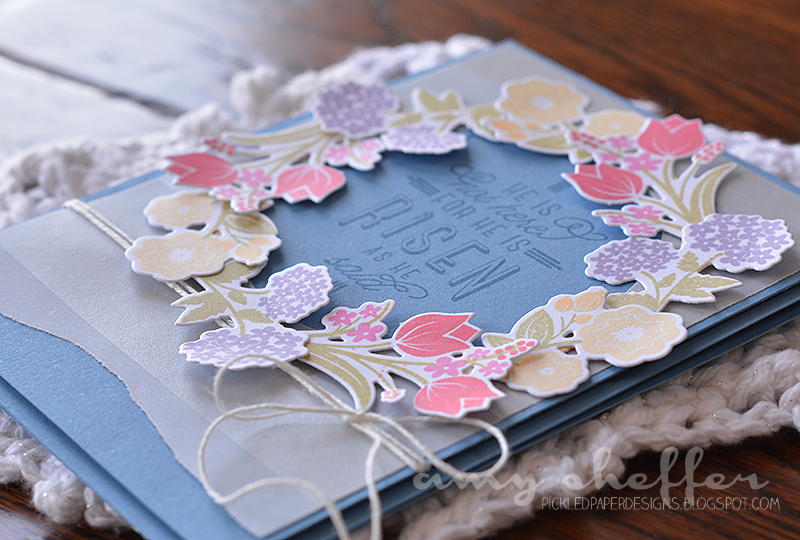 Stamps: Easter Alleluias, Bitty Bouquets<br />
Ink: Spring Moss, Lemon Tart, Harvest Gold,...