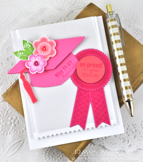 Paper: stamper&#039;s select white, bitty dot vellum, hibiscus burst, raspberry fizz, berry...