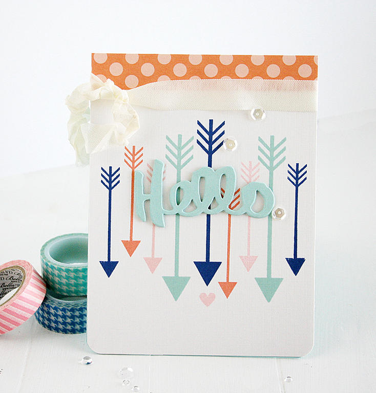 STAMPS: Noted<br />
INK: Enchanted Evening, Aqua Mist, Melon Berry, Sweet Blush<br />
PAPER:...