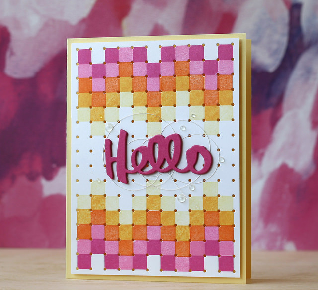 cardstock: lemon tart, stamper&#039;s select white, raspberry fizz<br />
ink: raspberry fizz,...