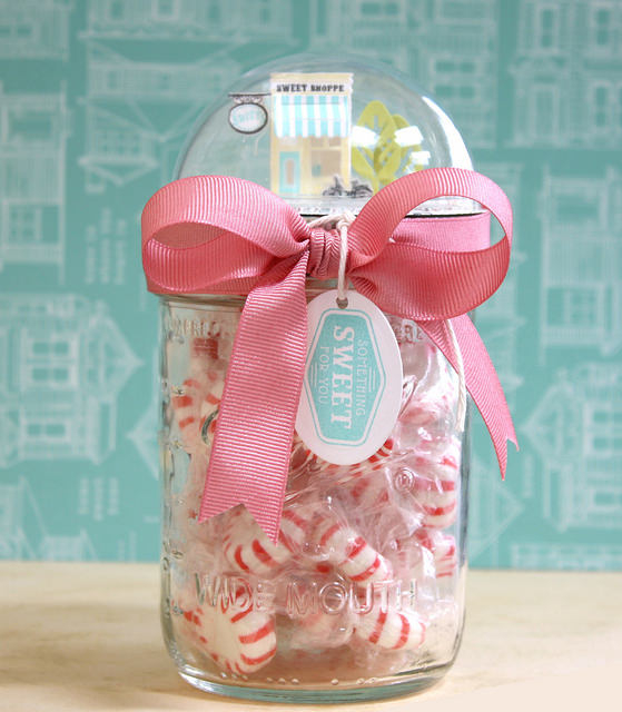 cardstock: stamper&#039;s select white<br />
ink: hawaiian shores<br />
stamps: sweet shoppe...