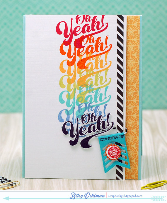 stamps, dies, patterned papers, paperclip are all from the Make It Market Mini: Clipsters Kit<br...