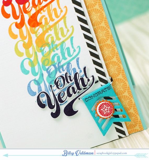 stamps, dies, patterned papers, paperclip are all from the Make It Market Mini: Clipsters Kit<br...