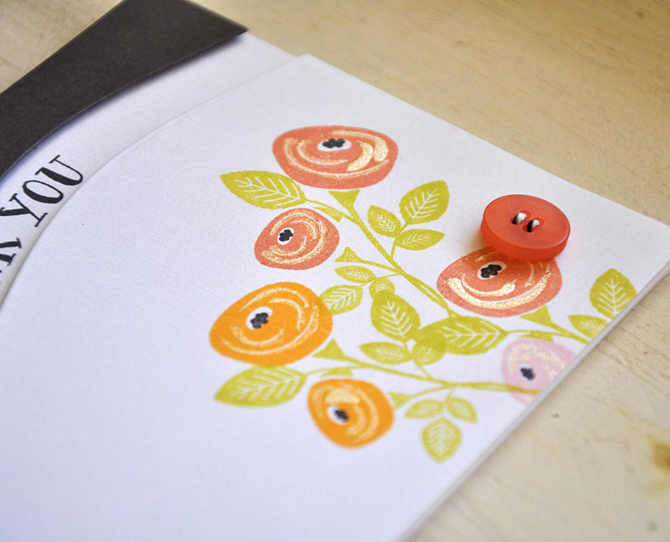 Thank You Bouquet Card Detail