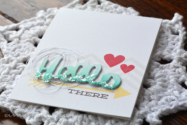 Stamps: Noted<br />
Dies: Noted<br />
Ink: Aqua Mist, Tropical Teal, Pure Poppy, Harvest Gold,...