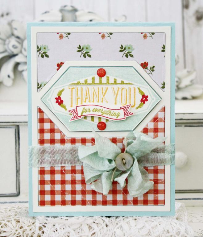 Papertrey Ink Supplies Used:<br />
Stamps:<br />
You&#039;ve Been Framed:  Hexagon and Brushed...