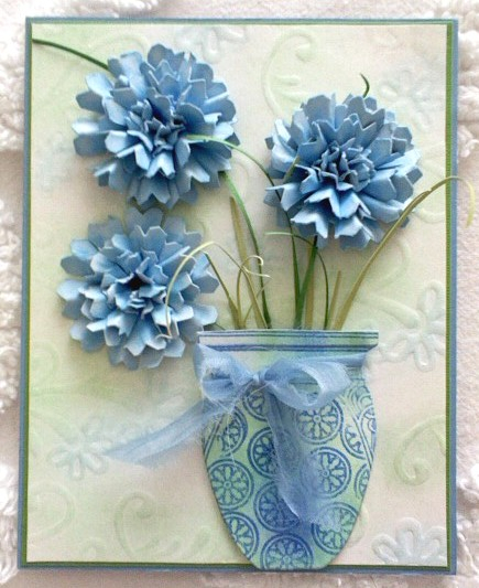 Button Card to Vase