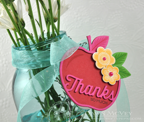Paper: raspberry fizz, pure poppy, stamper&#039;s select white, new leaf<br />
Stamps:...