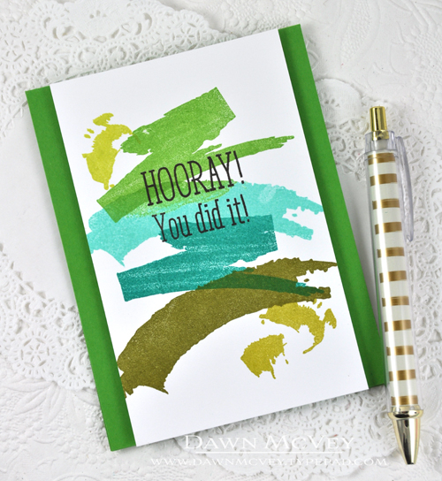 Paper: stamper&#039;s select white, new leaf<br />
Stamps: Lunchbox Love, Watercolor Wonder<br...