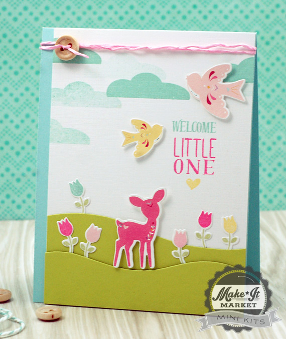 stamps, dies, patterned paper:  make it market mini kit: wee folk<br />
other stamps: blue...
