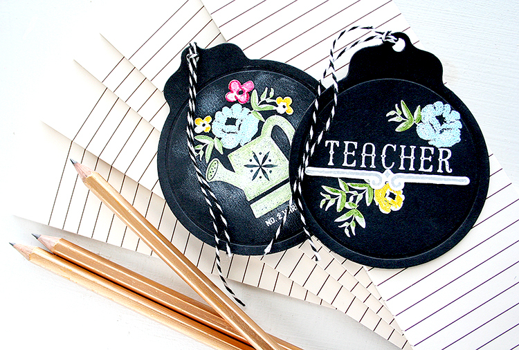 STAMPS: Seeds of Knowledge, Graceful Greetings<br />
INK: Versamark ink for embossing<br />...